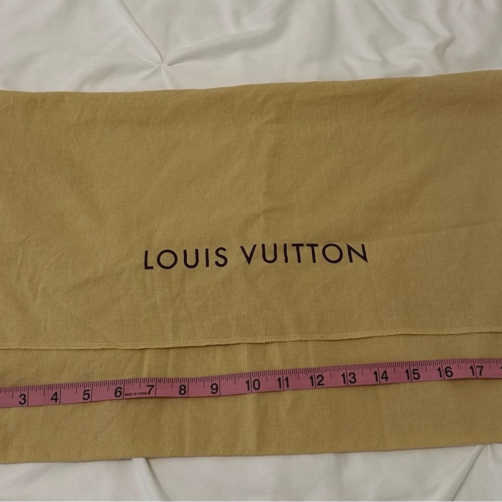 Louis Vuitton Tan Dust Bag